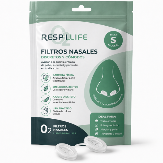 Filtros nasales RESPILIFE™