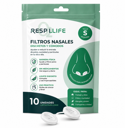 Filtros nasales RESPILIFE™
